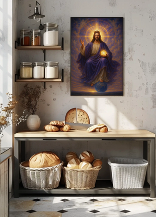 Divine Majesty Sacred Art Iconography Poster