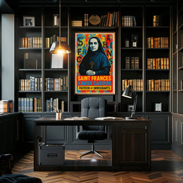 Saint Frances Xavier Cabrini Patron Of Poster