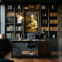 Michelangelo Divine Craftsman of the Renaissance Poster PosterGoat