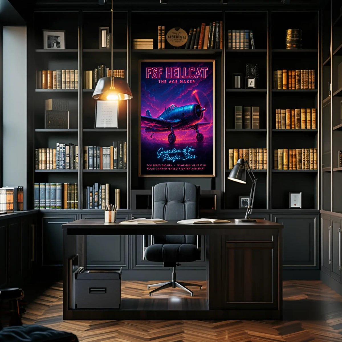 F6F Hellcat The Ace Maker Poster