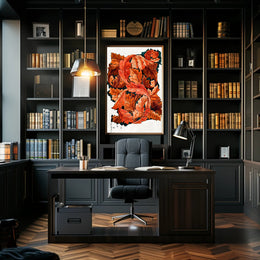 Autumn Leaves Artistry Poster