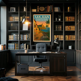San Juan, Puerto Rico The Jewel of the Caribbean Poster