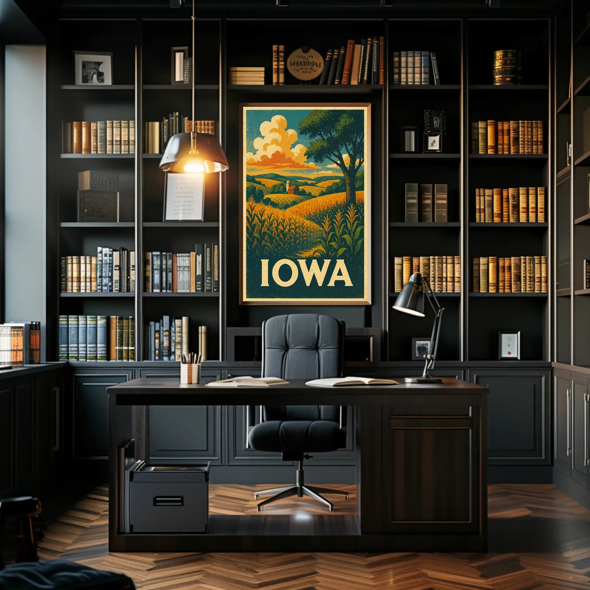 Scenic Iowa Landscape Poster