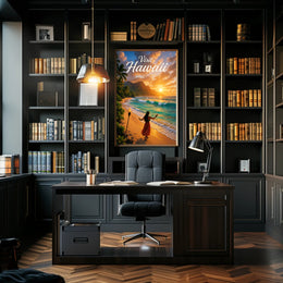 Visit Hawaii Poster PosterGoat