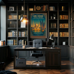Abu Dhabi Oasis of Dreams Poster
