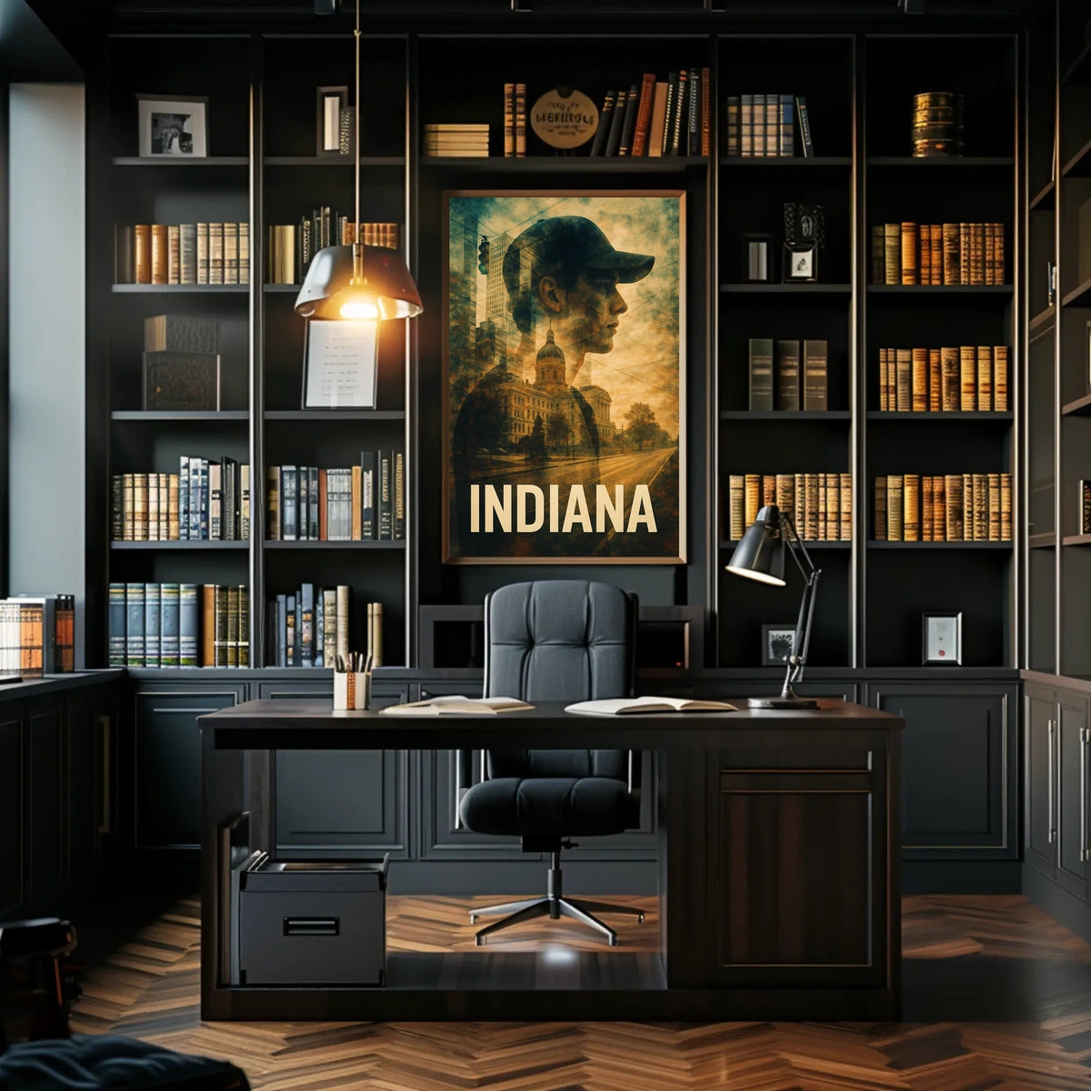 Indiana Reflections Poster
