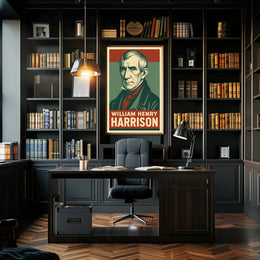 William Henry Harrison Photography Realism Collector Poster