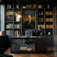 Jimmy Carter Visionary Leadership Poster