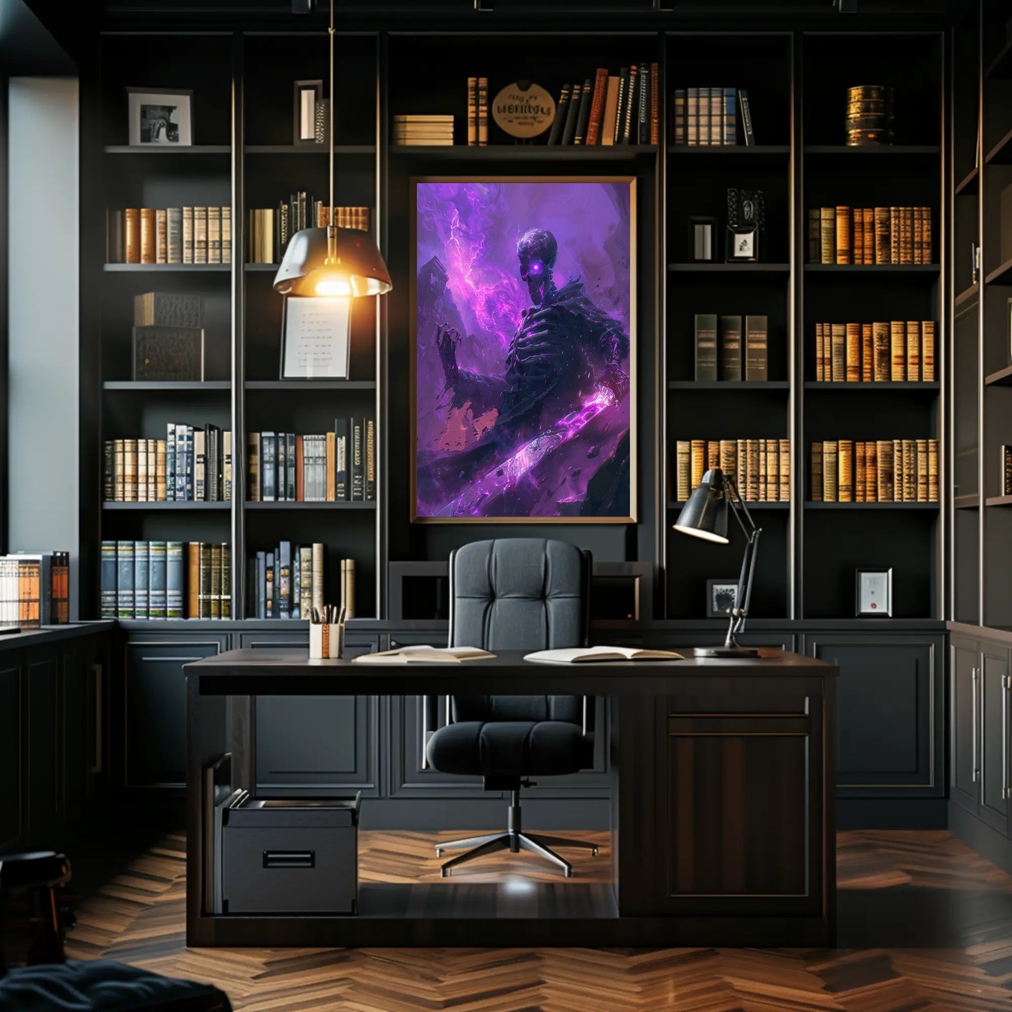 The Enigmatic Wraith Art Print Poster for Home Decor and Inspiration PosterGoat