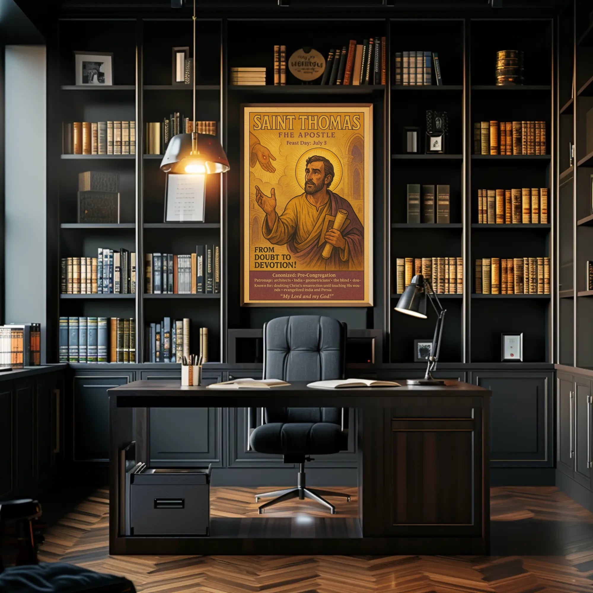 Saint Thomas the Apostle Poster PosterGoat