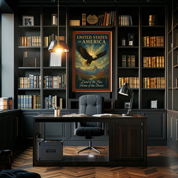 Land of the Free, Home of the Brave Poster