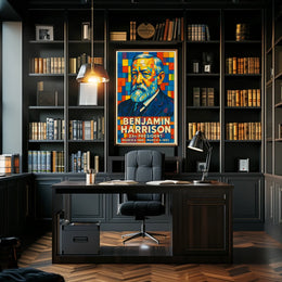 Benjamin Harrison 23rd President Poster