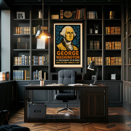 George Washington 1st President Poster