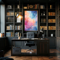 Abstract Color Symphony Abstract Poster PosterGoat