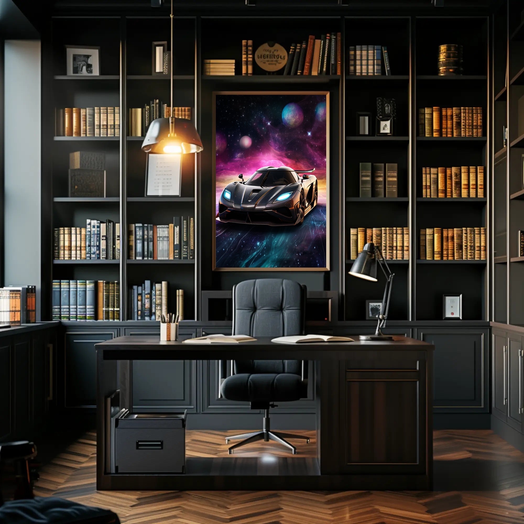 Cosmic Speed Poster PosterGoat