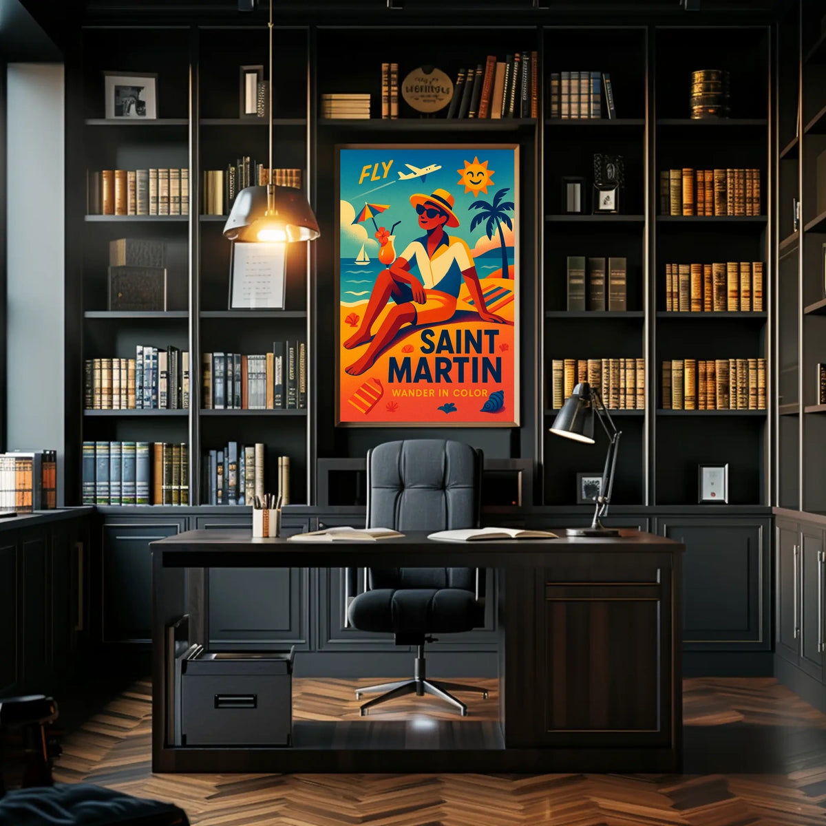 Saint Martin Wander in Color Poster