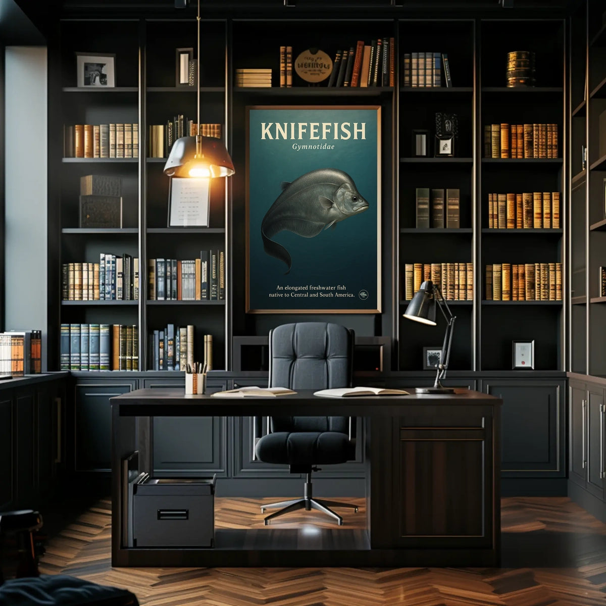 Knifefish Gymnotidae Poster
