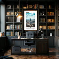 Tabriz Cityscape Urban Modernity Travel Poster PosterGoat
