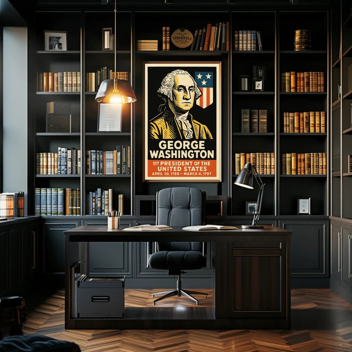 George Washington 1St President Poster
