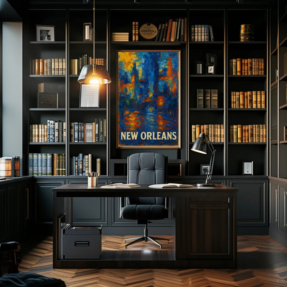 New Orleans A Vibrant Impression Poster