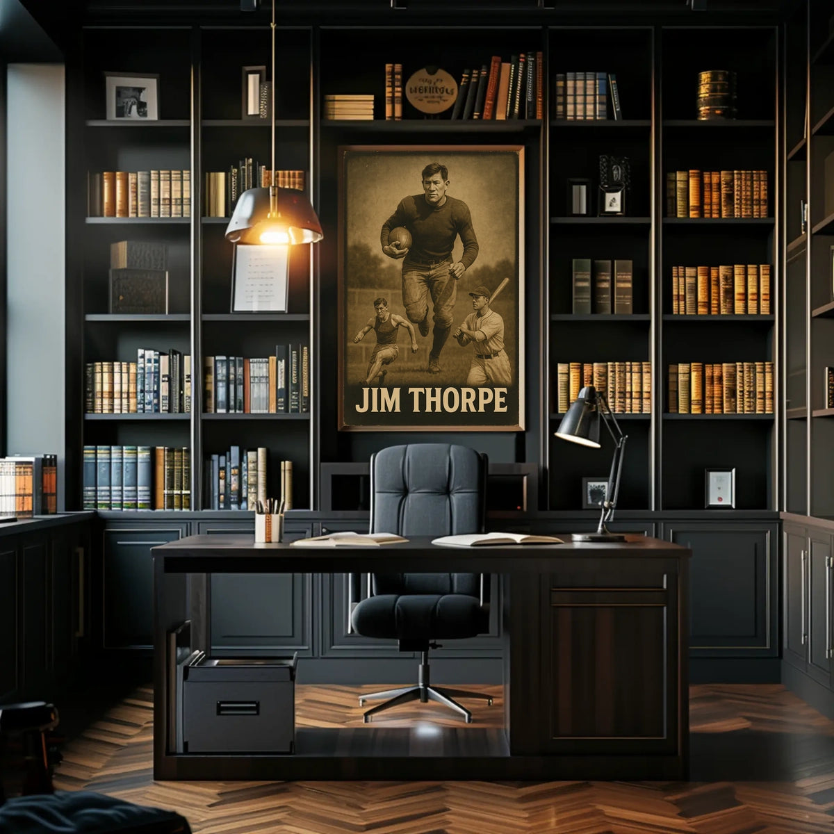 Jim Thorpe An Athletic Legend Poster