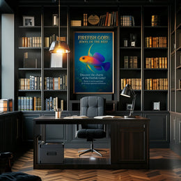 Firefish Goby Jewel of the Reef Poster