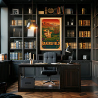 Bakersfield Landscape Poster