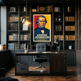 Andrew Johnson 17Th President Poster