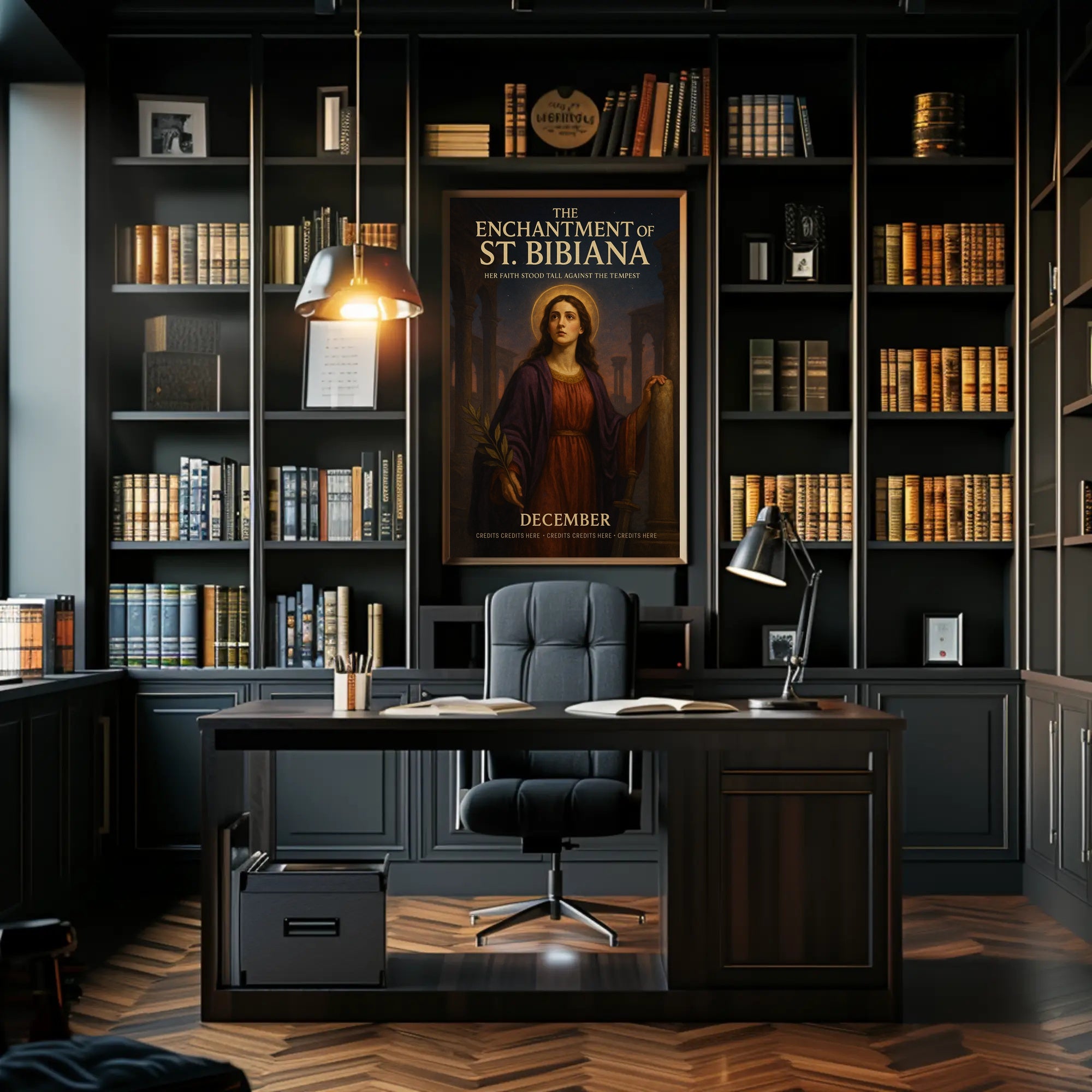 The Enchantment of St. Bibiana Poster PosterGoat
