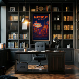Las Vegas Sin City Poster