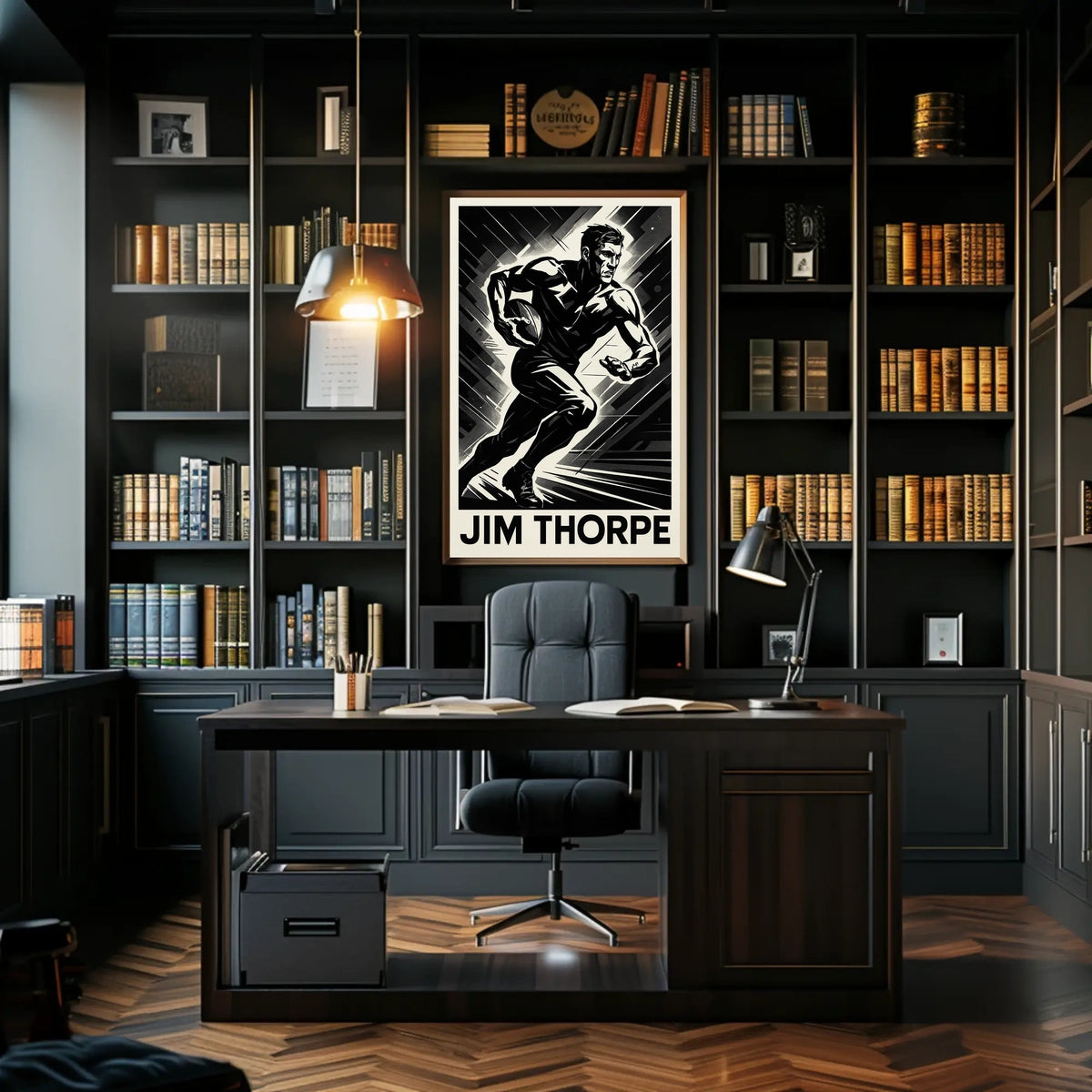 Jim Thorpe Athletic Legend Poster
