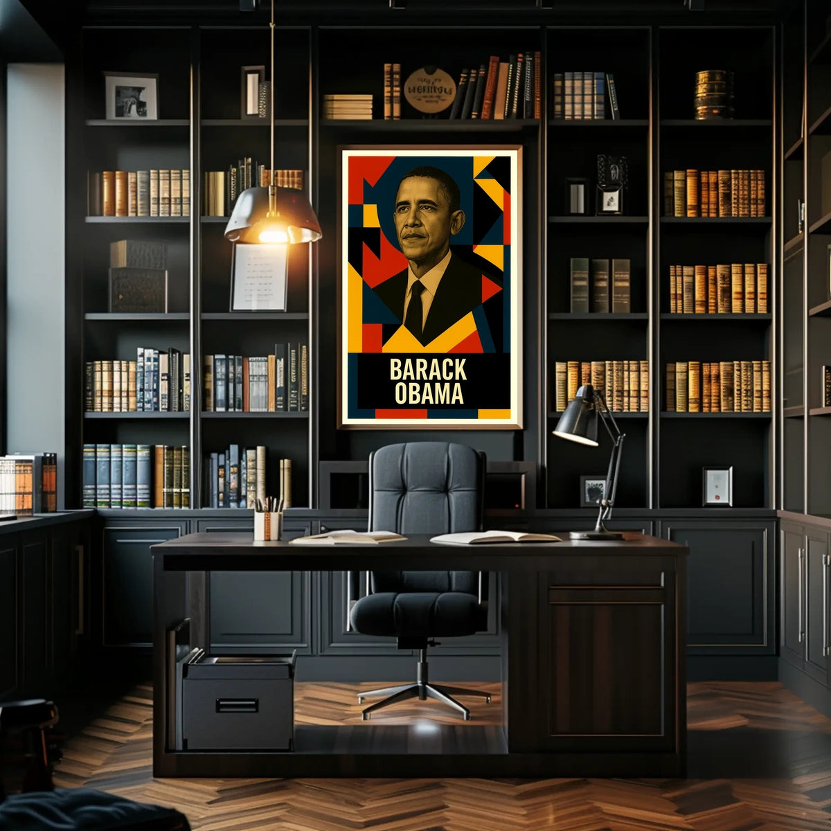 Barack Obama 44th President of the United States Abstract Pop Poster