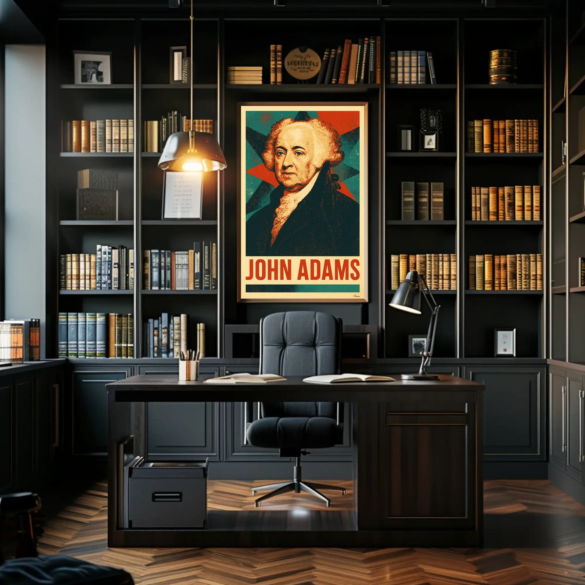 John Adams Poster