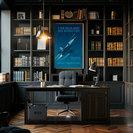 F-106 Delta Dart Six Shooter Poster