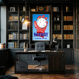 Norway: A Fistful of Fun Poster PosterGoat