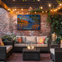 Honolulu Hawaii Wanderlust Beach Photography Poster