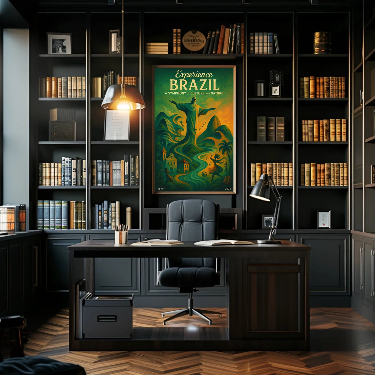 Experience Brazil A Symphony of Culture and Nature Poster