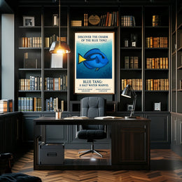 Discover The Charm Of The Blue Tang Poster