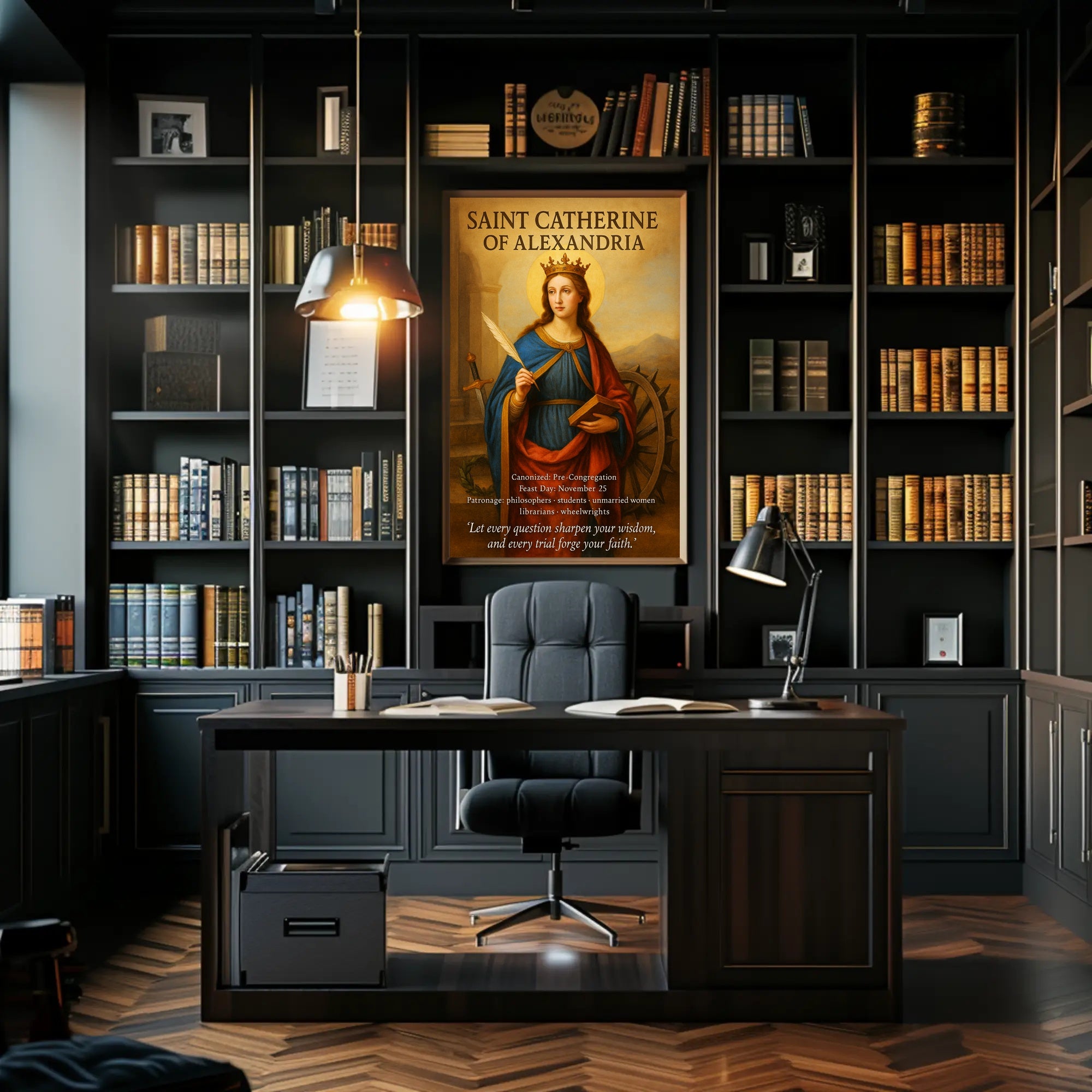 Saint Catherine of Alexandria Poster PosterGoat