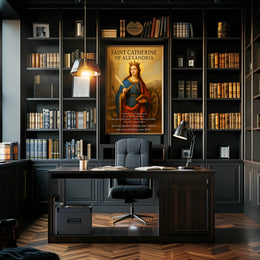 Saint Catherine of Alexandria Poster PosterGoat