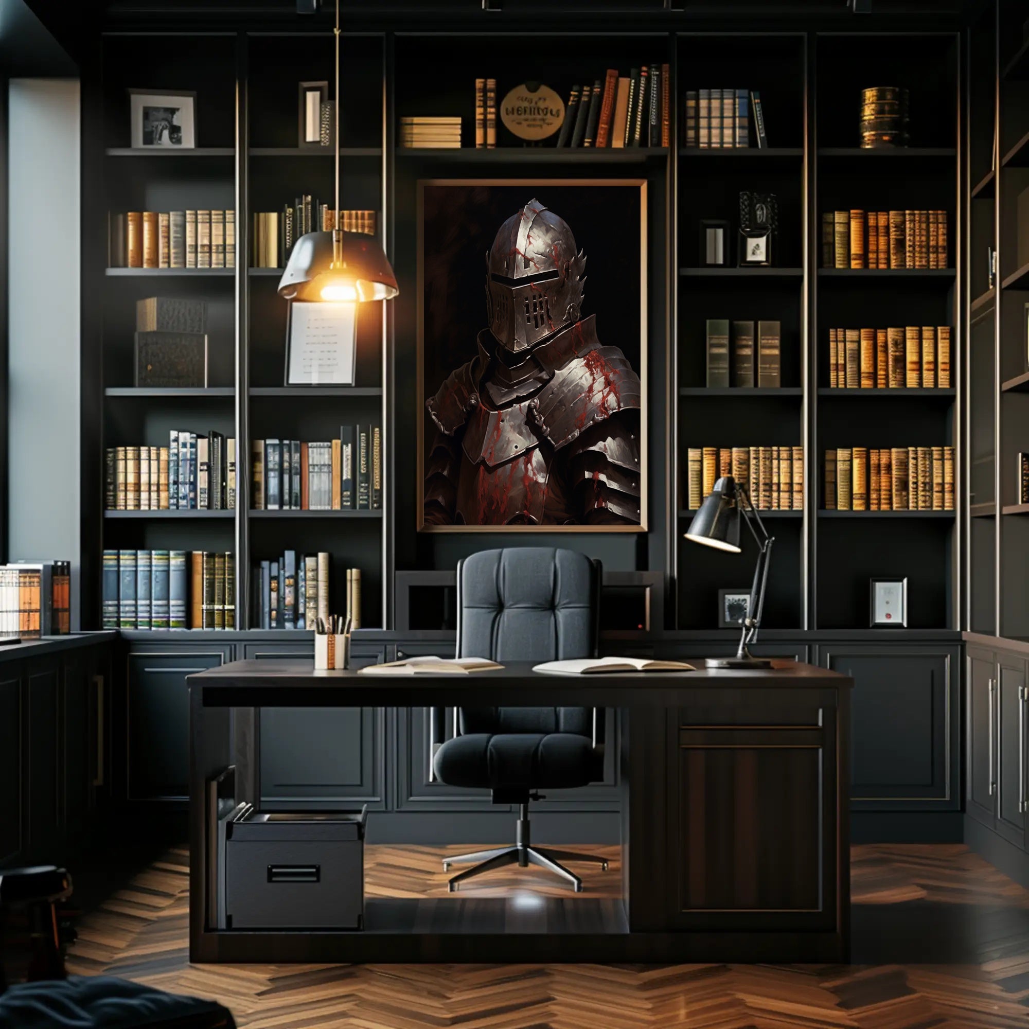 The Bloodstained Knight Poster