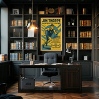 Jim Thorpe Legendary Athlete Jim Thorpe Poster