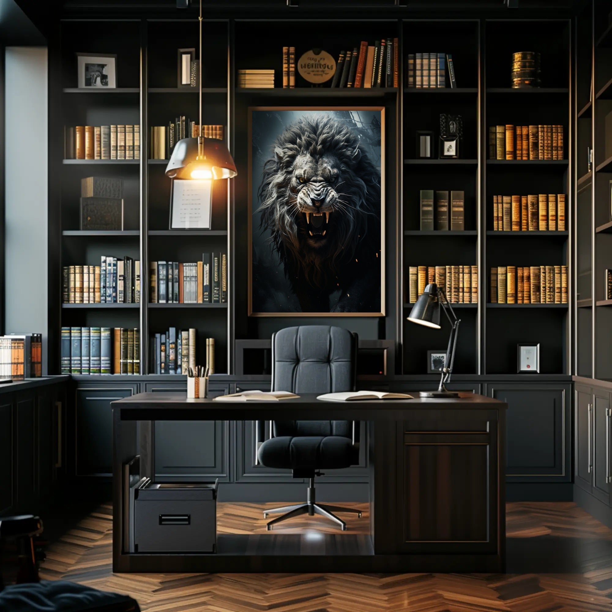 Roaring Majesty Poster