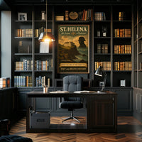 St. Helena An Island of Isolation Poster