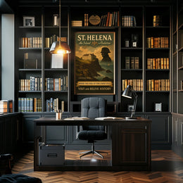 St. Helena An Island of Isolation Poster