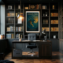 Axolotl Tiger The Myth of Land and Water Poster
