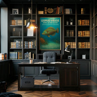 Jewel of the Ocean Leopard Wrasse Poster