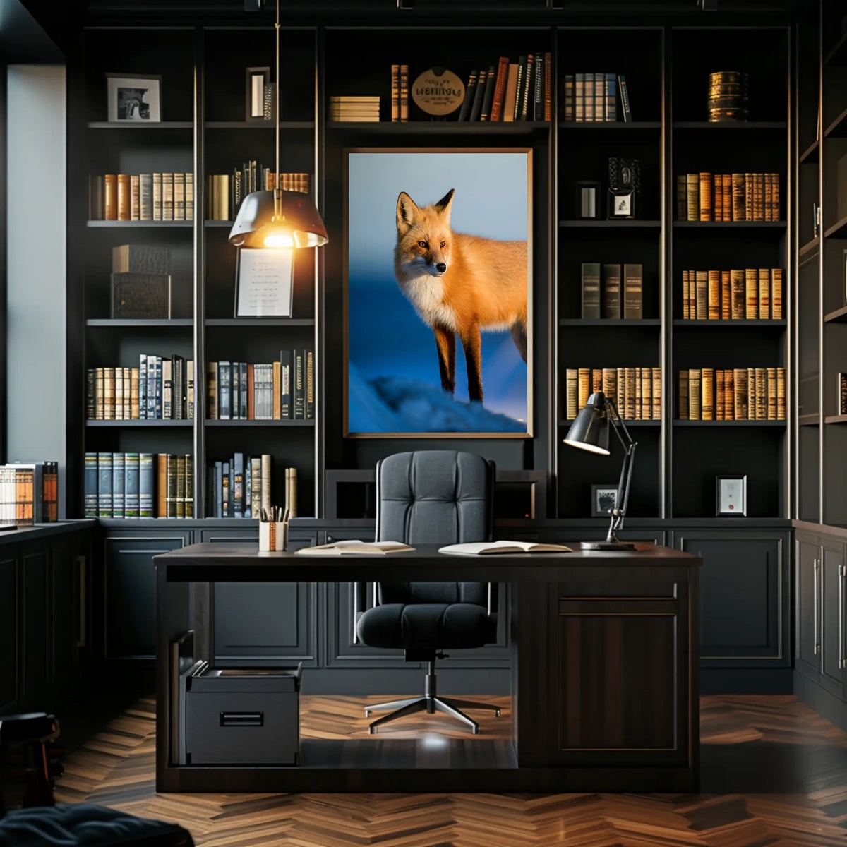 Majestic Fox In The Wild Poster