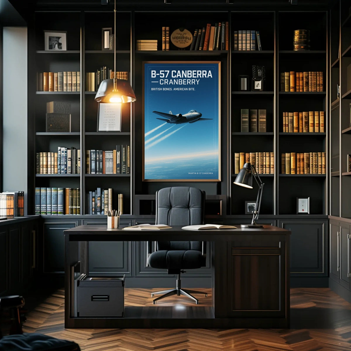 B-57 Canberra Cranberry Poster