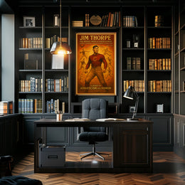 Jim Thorpe: A Legacy of Athleticism and Honor Poster